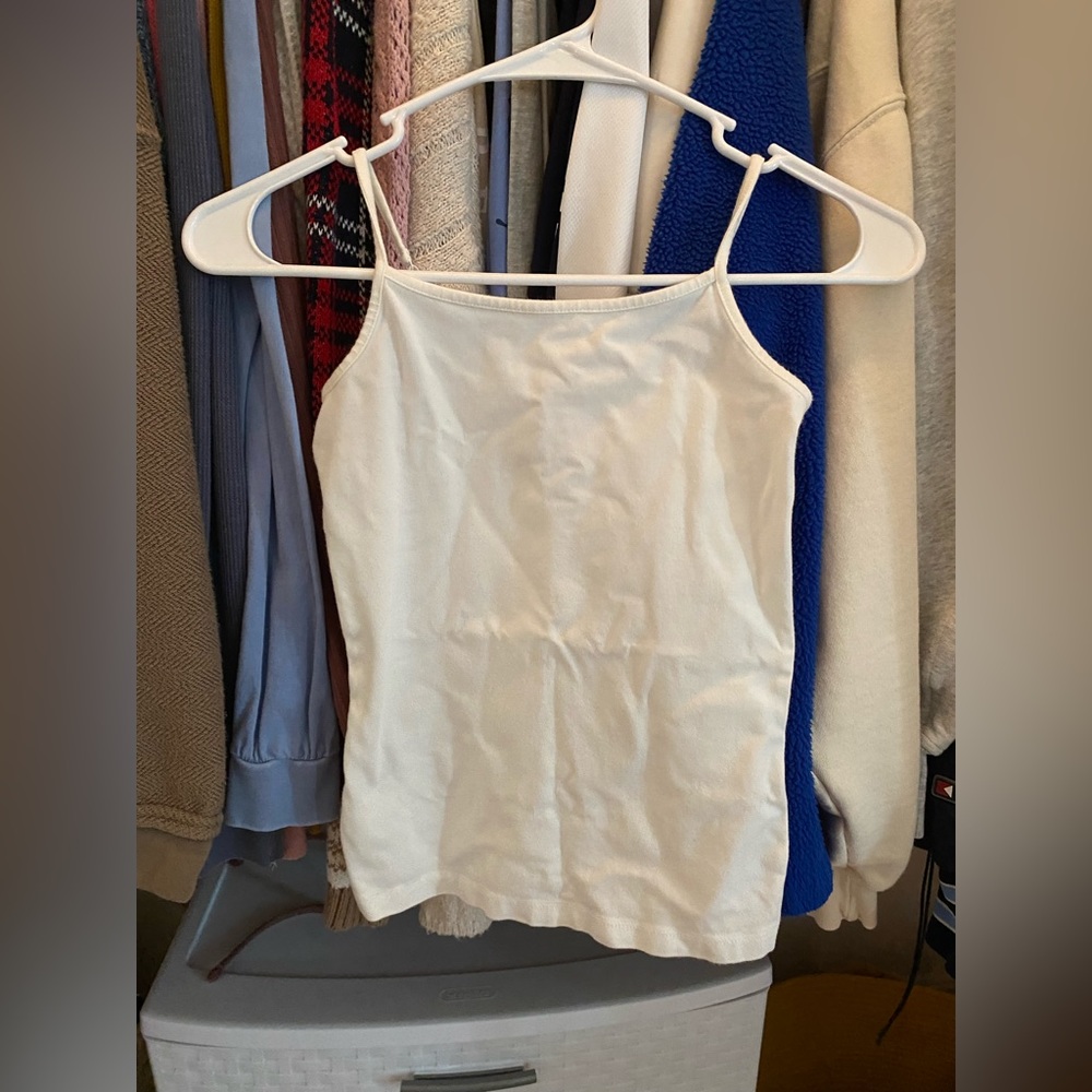 Girls Cat & Jack White Tank Top
